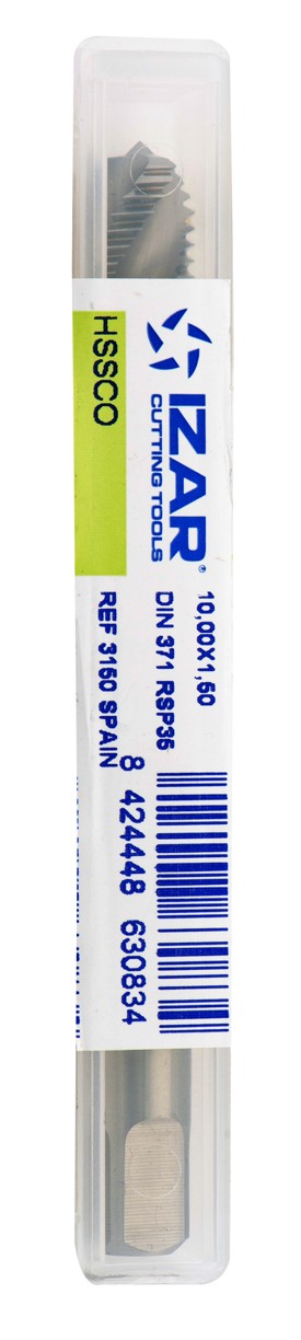 MACHO MAQUINA HELICOIDAL HSS Co DIN371 (M)  - 3150 - 03,00X0,50
