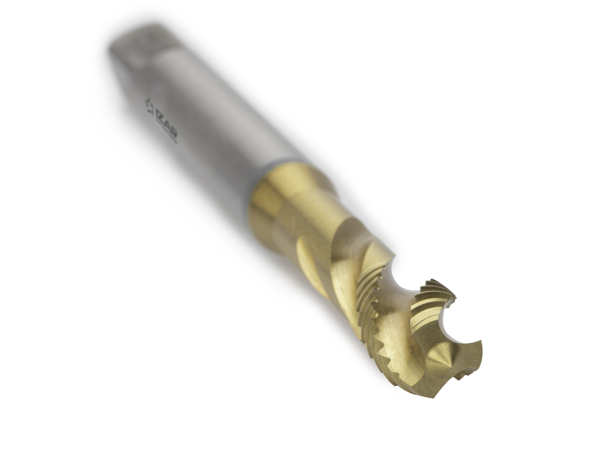 MACHO MAQUINA HELICOIDAL HSS Co-V DIN371 (M) MULTIFUNCION - 3160 - 03,00X0,50 - TIN