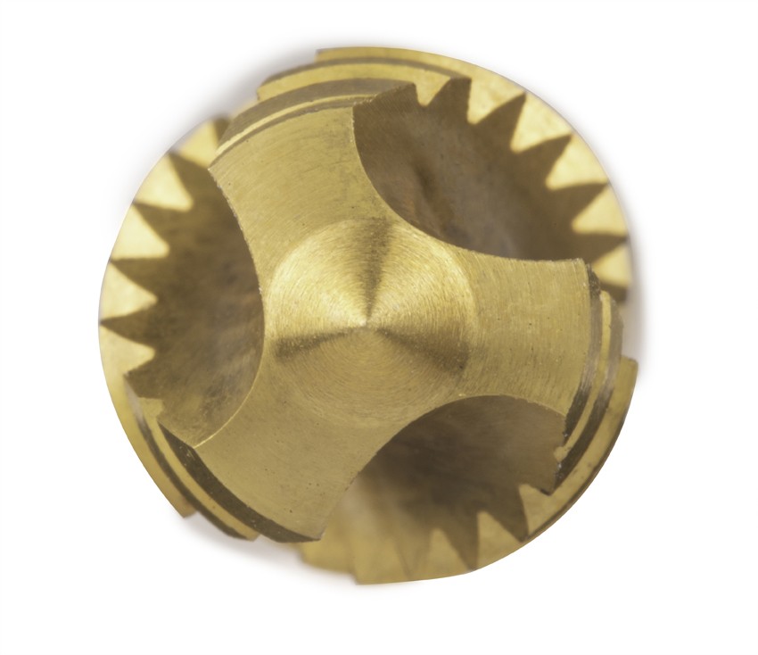 MACHO MAQUINA HELICOIDAL HSS Co-V DIN371 (M) MULTIFUNCION - 3160 - 03,00X0,50 - TIN