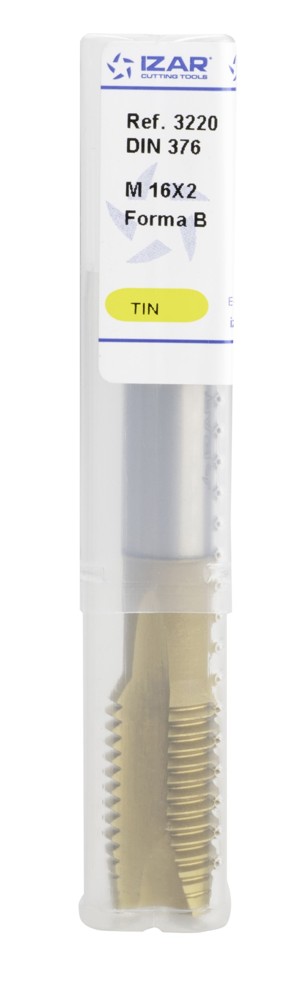 MACHO MAQUINA RECTO HSS Co-V DIN376 (M) MULTIFUNCION - 3220 - 12,00X1,75 - TIN