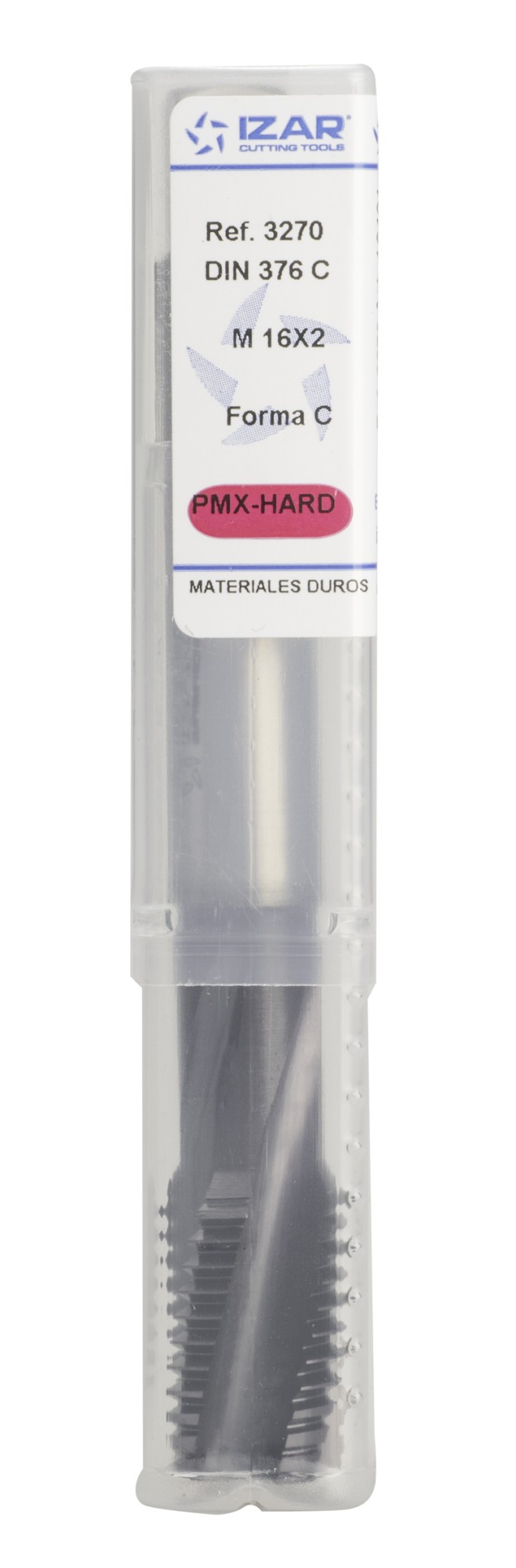 MACHO MAQUINA HELICOIDAL PMX DIN376 (M) MAT.DUROS - 3270 - 12,00X1,75 - HARD