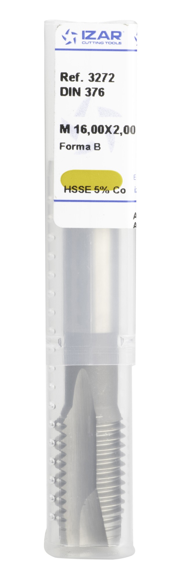 MACHO MAQUINA RECTO HSS Co DIN376 (M) ALUMINIO - 3272 - 12,00X1,75