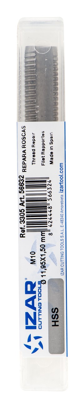 MACHO MANO INSERTOS REPARACION ROSCAS - 3305 - 03,65X0,50 (M 03,00X0,50)