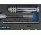 JUEGO MACHOS-COJINETES MANO - 3406 - M3-M12 + COMBI (MOD. 0) 33 pcs.