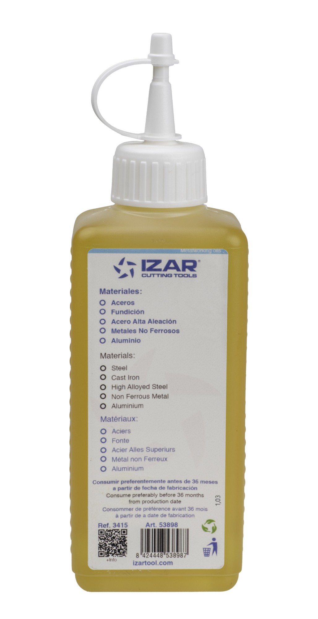 ACEITE/REFRIGERANTE CORTE - 3415 - ACEITE UNIVERSAL 0,25 L