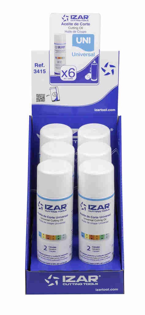 ACEITE/REFRIGERANTE CORTE - 3415 - EXPO 6x ACEITE UNIVERSAL 0,40 l AEROSOL