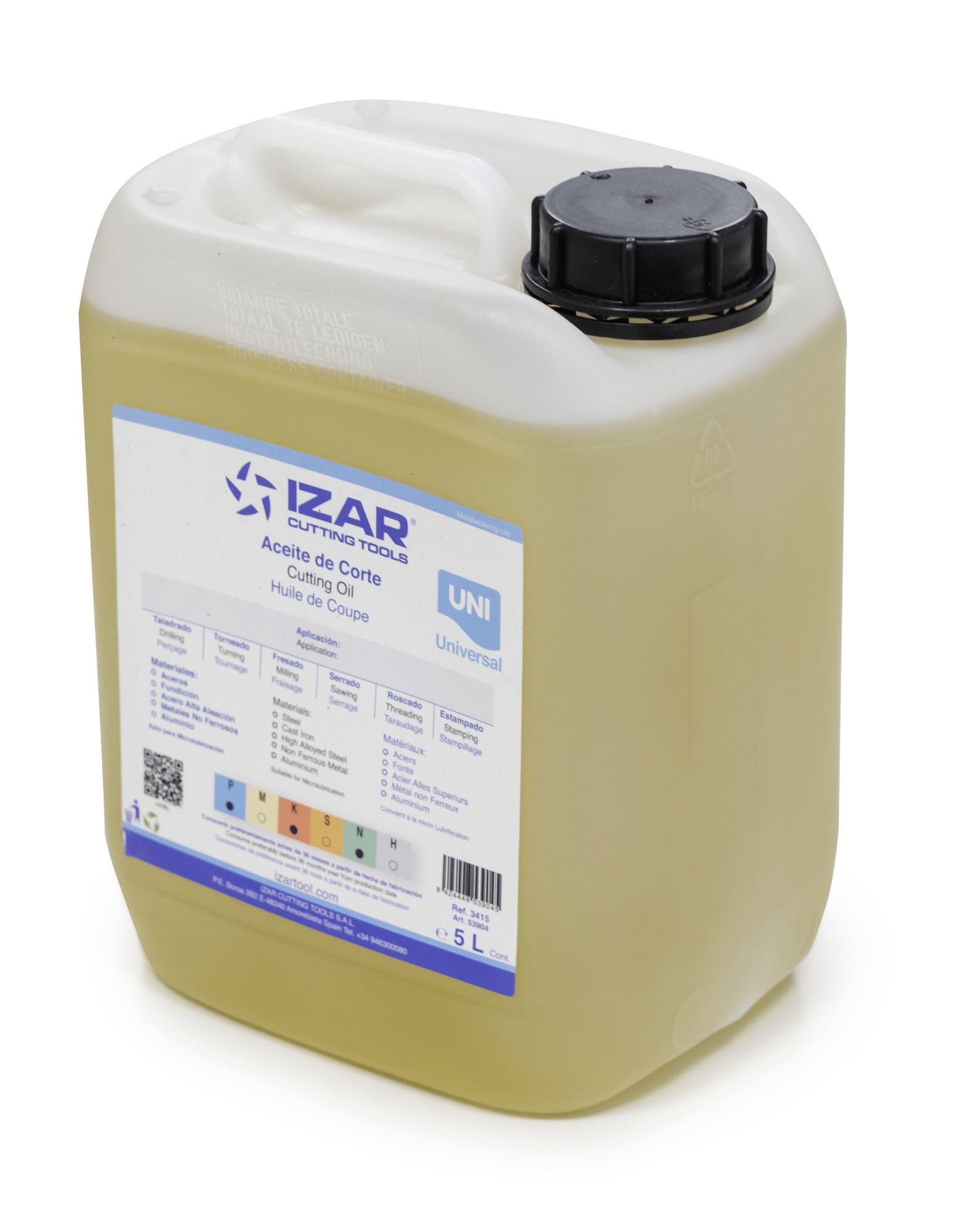 ACEITE/REFRIGERANTE CORTE - 3415 - ACEITE UNIVERSAL 5,00 L