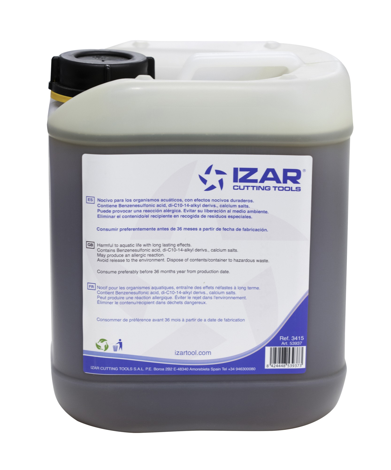 ACEITE/REFRIGERANTE CORTE - 3415 - ACEITE ALTO RENDIMIENTO 5,00 L