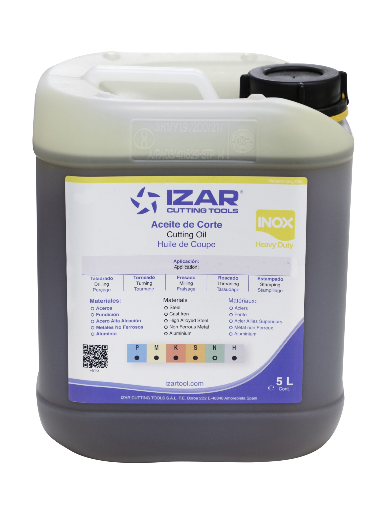 ACEITE/REFRIGERANTE CORTE - 3415 - ACEITE ALTO RENDIMIENTO 5,00 L