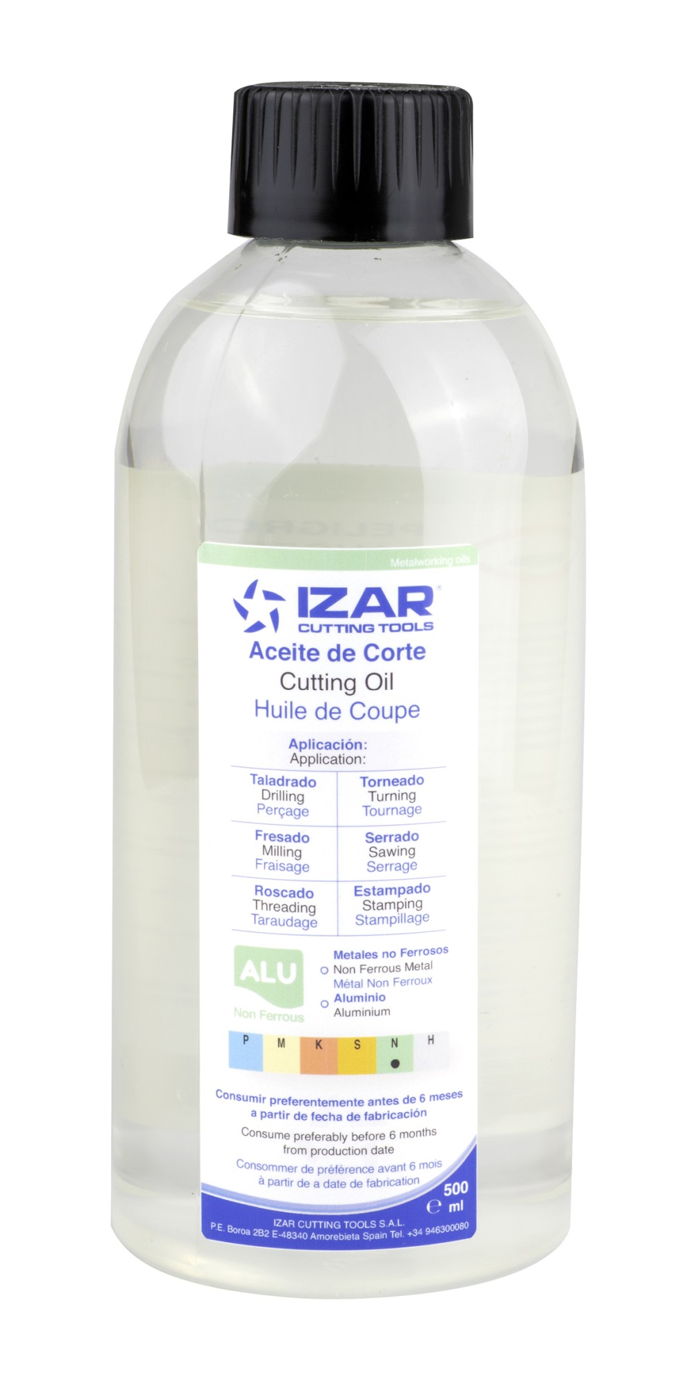 ACEITE/REFRIGERANTE CORTE - 3415 - ACEITE MATS. NO FERROSOS 0,50 L