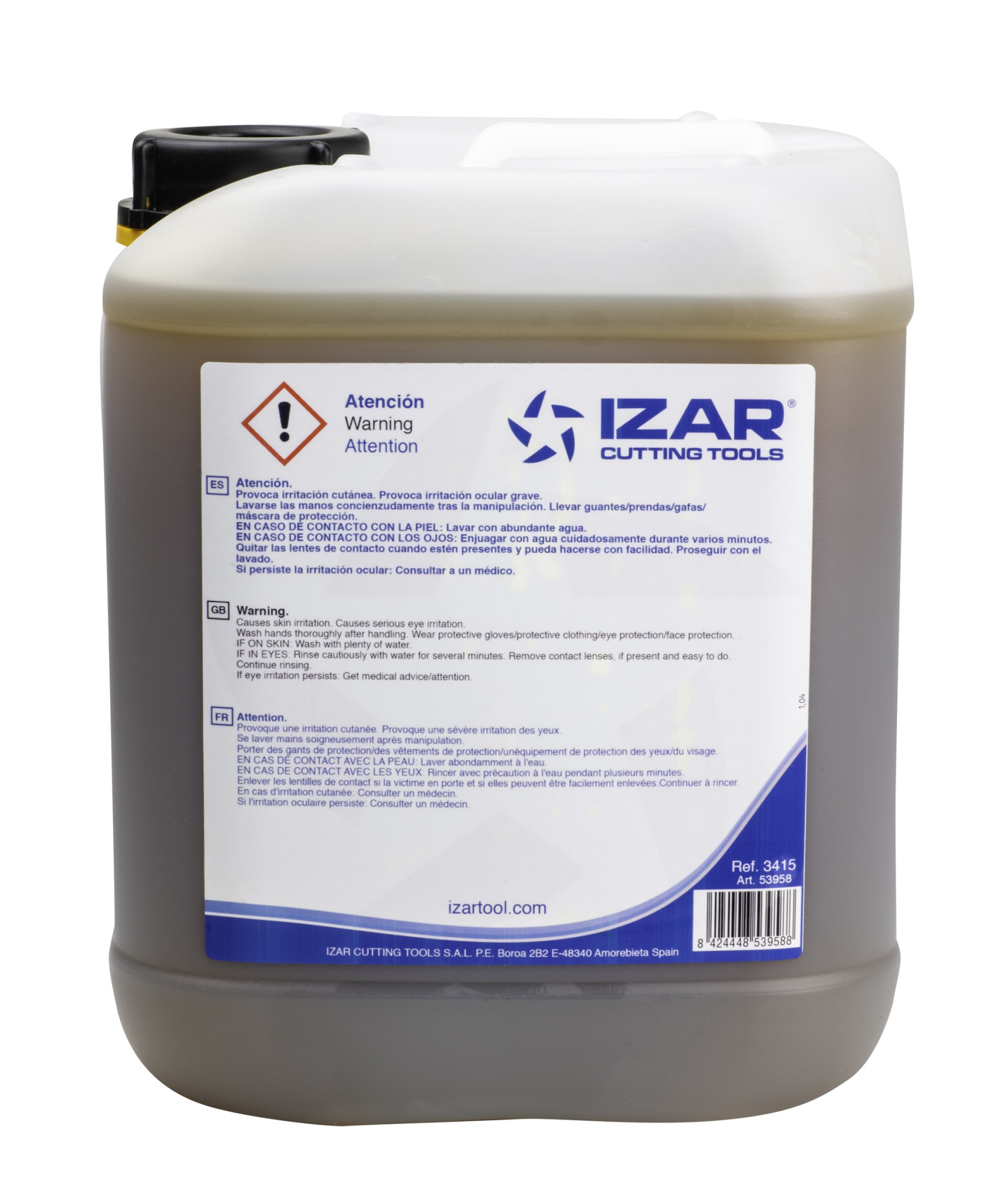 ACEITE/REFRIGERANTE CORTE - 3415 - REFRIGERANTE UNIVERSAL STANDARD 5,00 L
