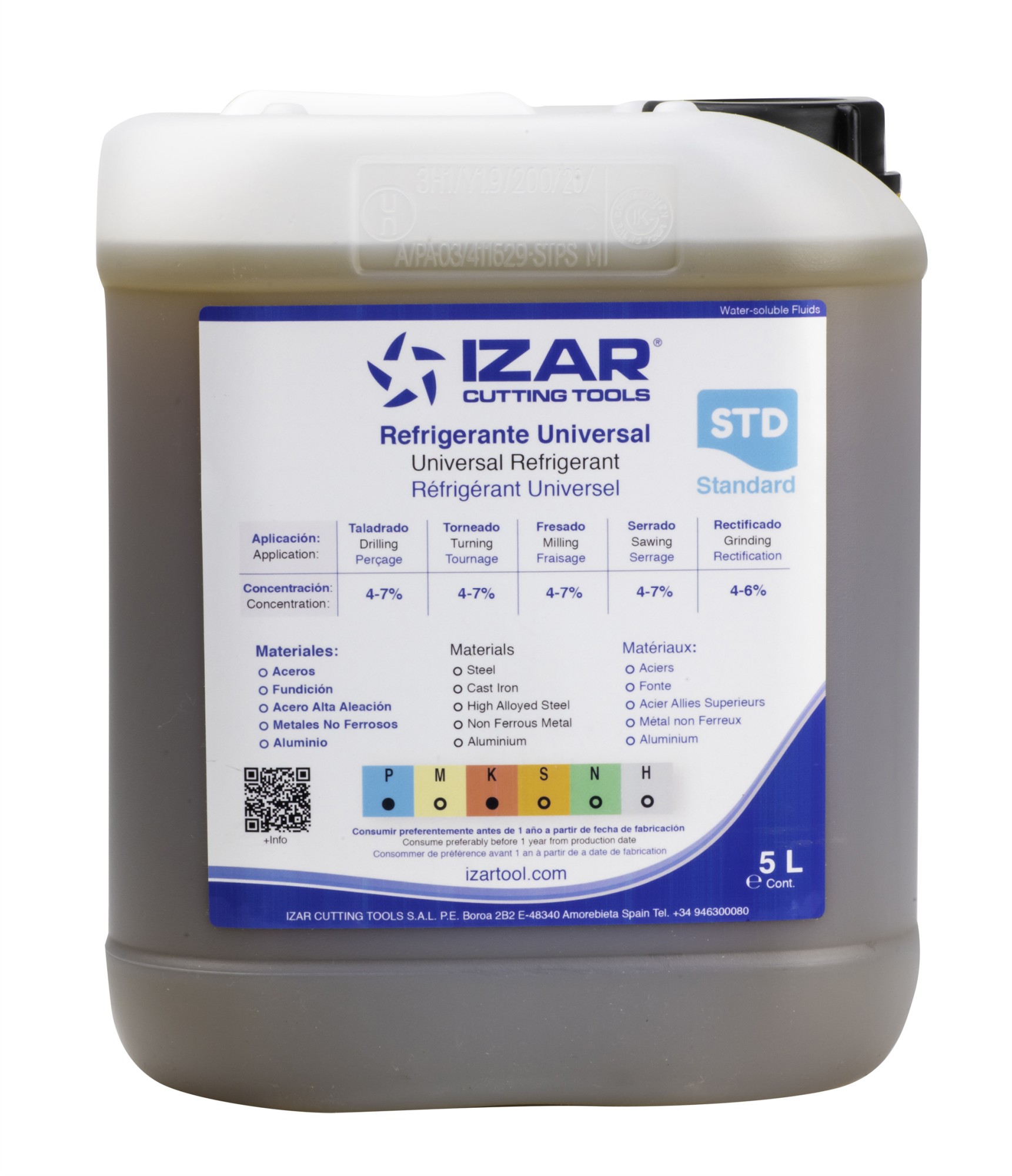 ACEITE/REFRIGERANTE CORTE - 3415 - REFRIGERANTE UNIVERSAL STANDARD 5,00 L
