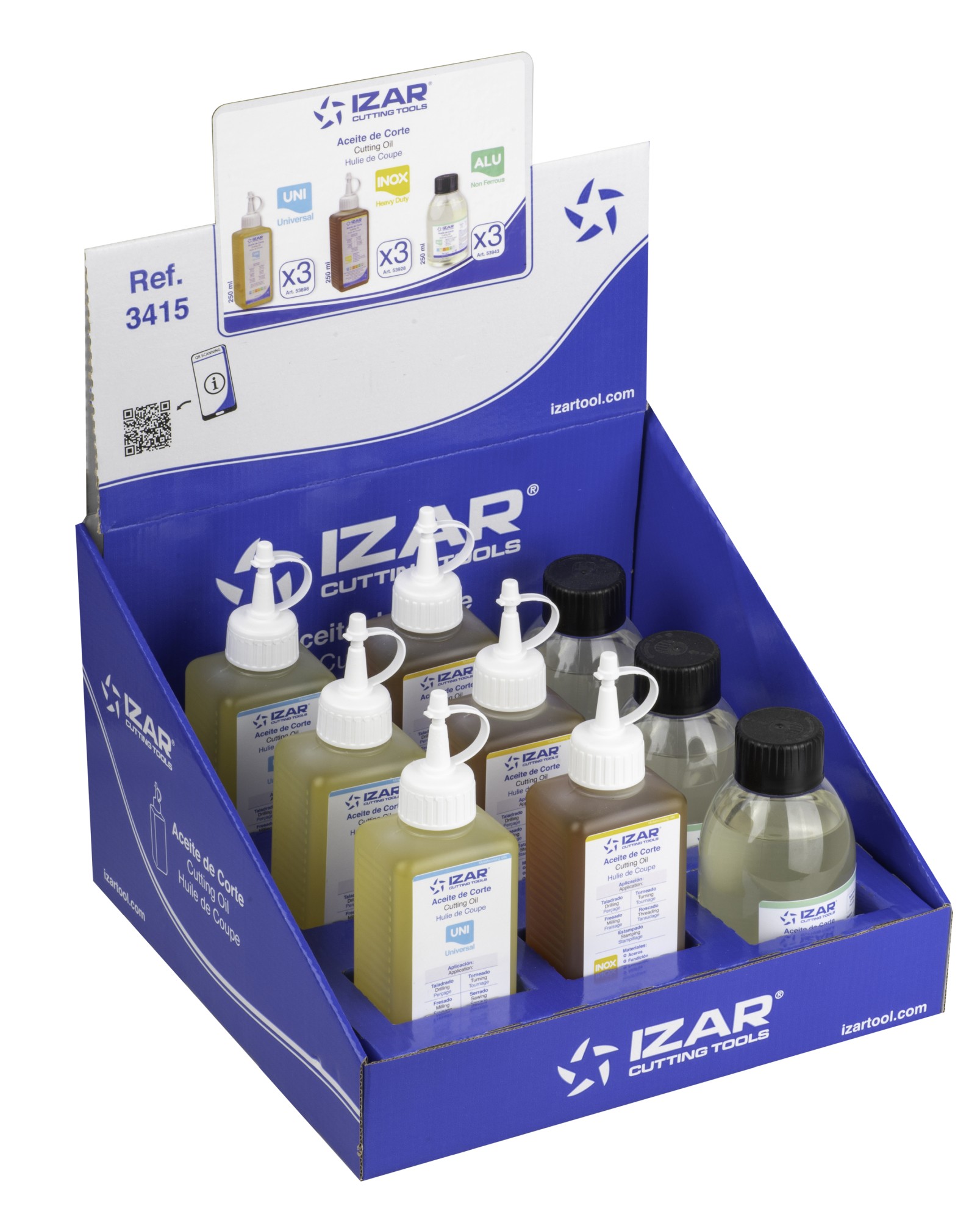 ACEITE/REFRIGERANTE CORTE - 3415 - EXPO ACEITE MIXTO (9 pcs.)