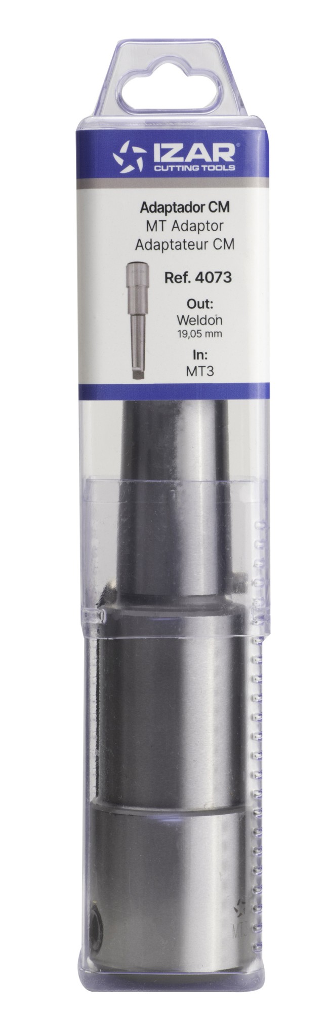 CONO PORTA FRESAS HUECAS MAQUINA ELECTROMAGNETICA - 4073 - MT2