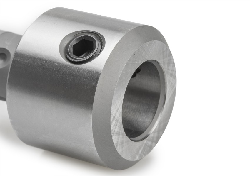 ADAPTADOR FRESAS HUECAS MAQUINA ELECTROMAGNETICA - 4074 - FRESA DOBLE WELDON" -> MAQUINA "FEIN QUICK IN" (EXPULSOR 6,35 mm)"