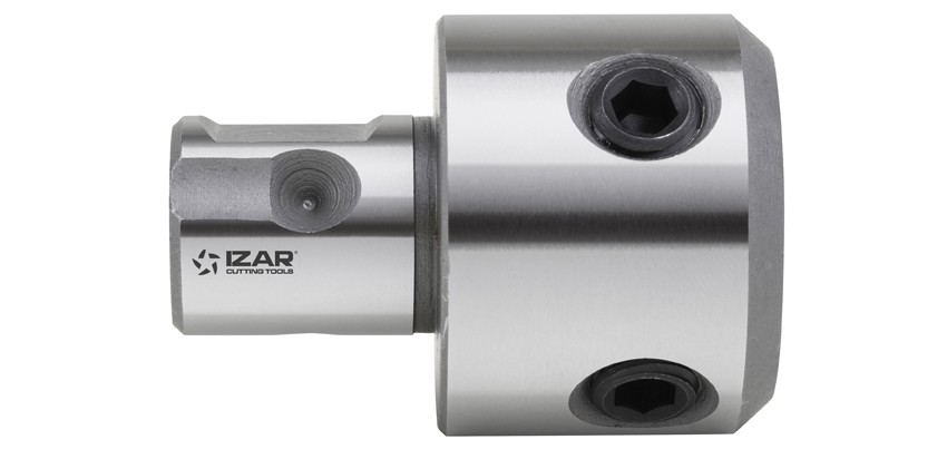 ADAPTADOR FRESAS HUECAS MAQUINA ELECTROMAGNETICA - 4074 - FRESA DOBLE WELDON" -> MAQUINA "FEIN QUICK IN" (EXPULSOR 6,35 mm)"