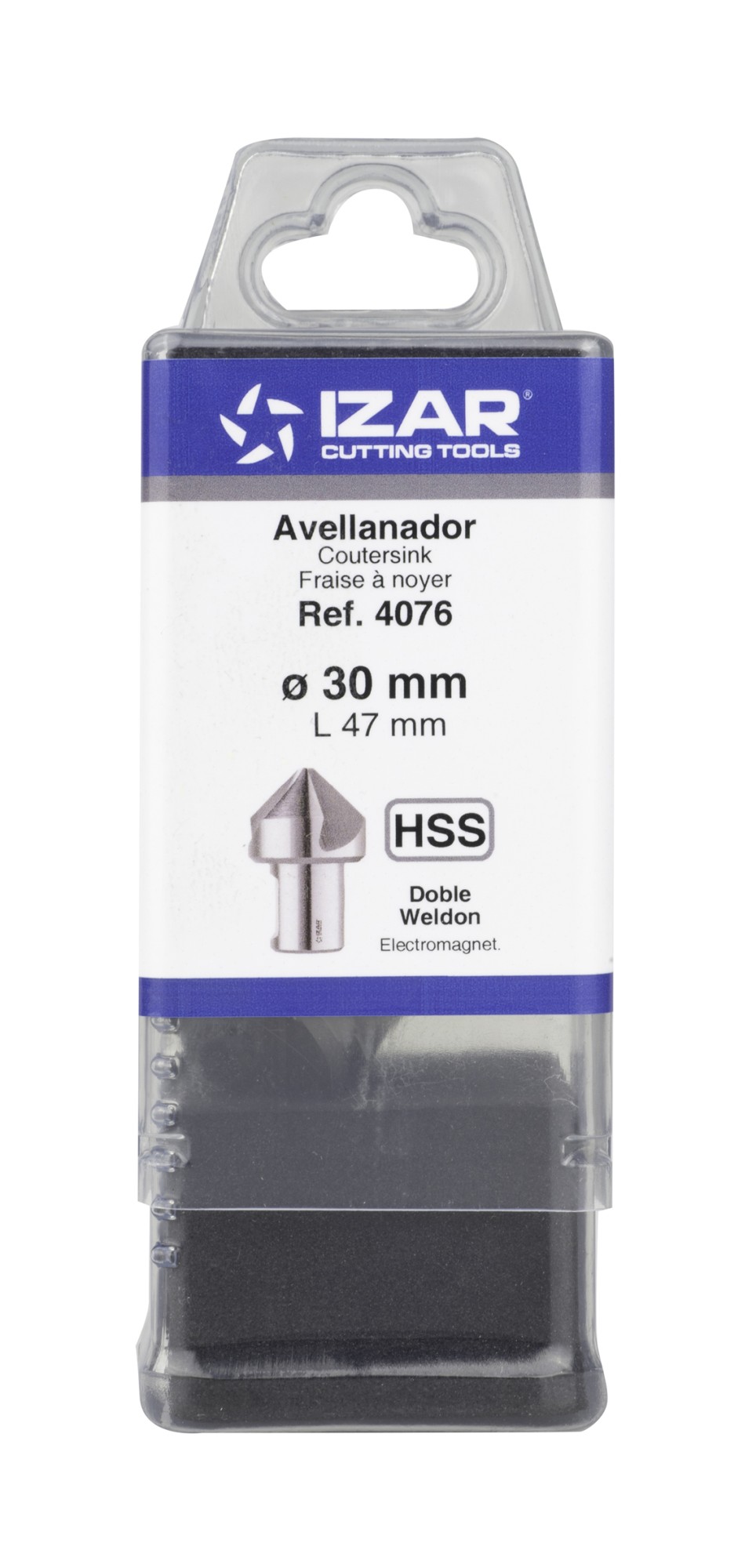 AVELLANADOR FRESAS HUECAS MAQUINA ELECTROMAGNETICA - 4076 - 25,00 mm