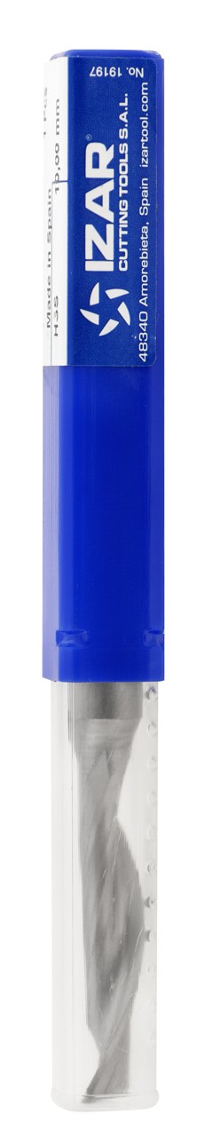 FRESA HSS IZAR-STD.W LARGA 1Z ALUMINIO MANGO-8/10 - 4414 - 04,00 mm (d=8)