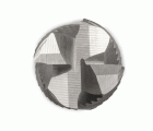 FRESA CONICA DESBASTE FINO HSS Co DIN845BNRF NZ - 4675 - 12,00 mm