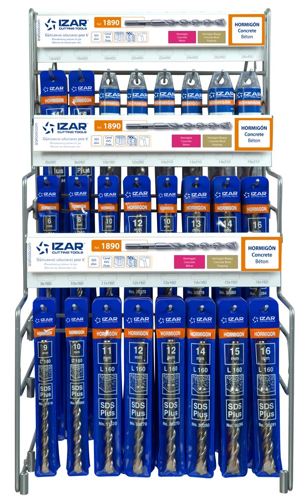 DISPLAYS Y PRESENTACIONES - 4995 - DISP. 02 - BROCA-MARTILLO SDS PLUS 2