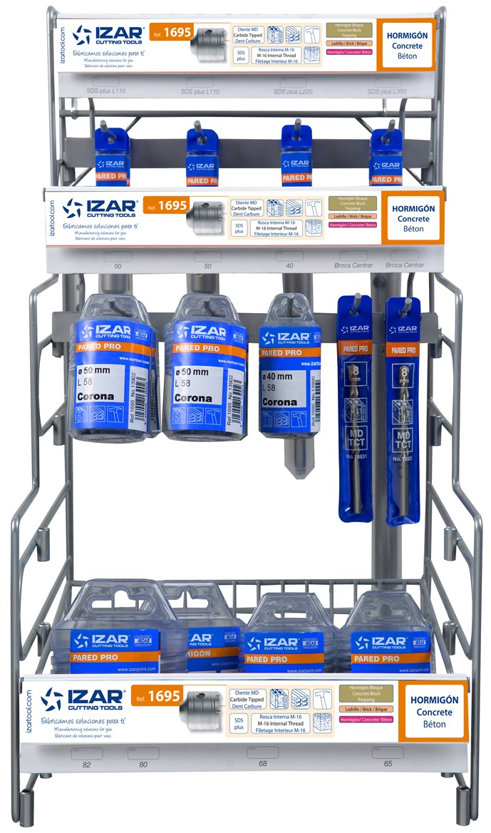 DISPLAYS Y PRESENTACIONES - 4995 - DISP. 05 - CORONA LIGERA CONSTRUCCION (SDS PLUS)