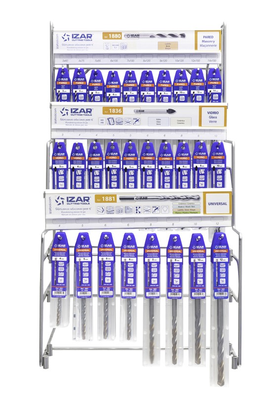 DISPLAYS Y PRESENTACIONES - 4995 - DISP. 09 - BROCAS PARED, VIDRIO, UNIVERSAL