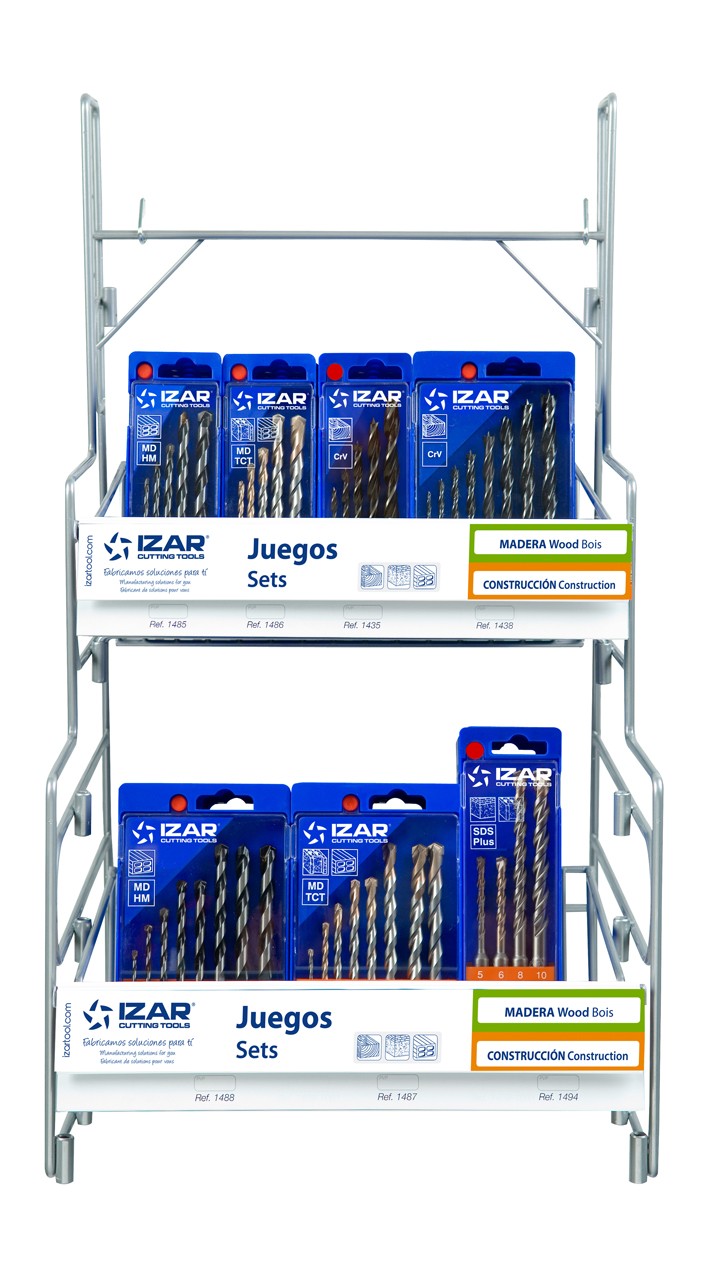 DISPLAYS Y PRESENTACIONES - 4995 - DISP. 23 - JUEGOS CASSETTE MADERA Y CONSTRUCCION