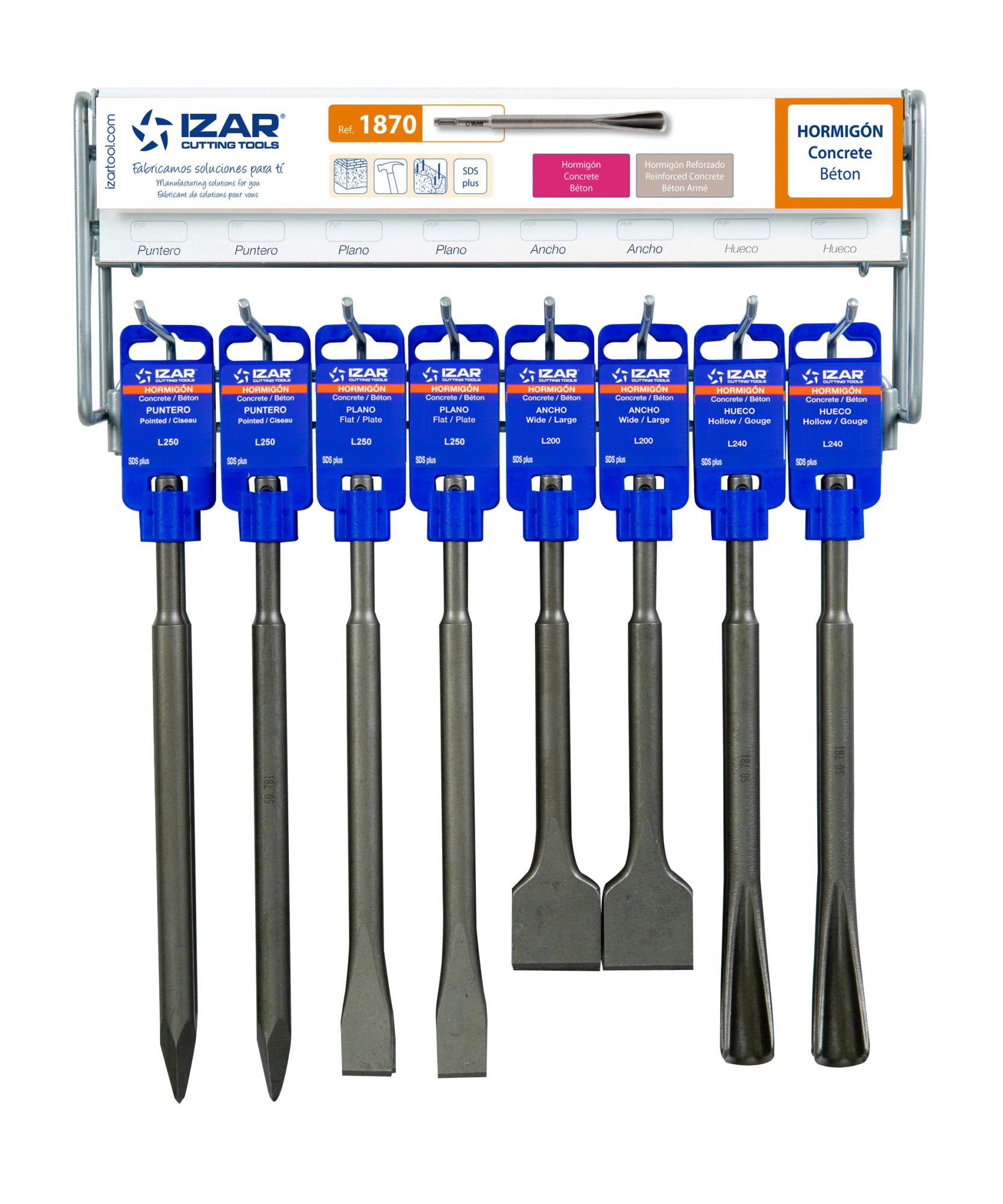 DISPLAYS Y PRESENTACIONES - 4995 - DISP. 36 - CINCELES SDS PLUS