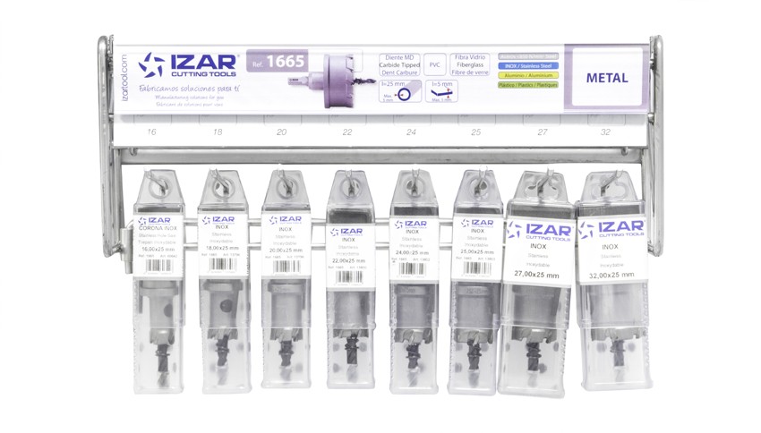 DISPLAYS Y PRESENTACIONES - 4995 - DISP. 66 - CORONAS INOX