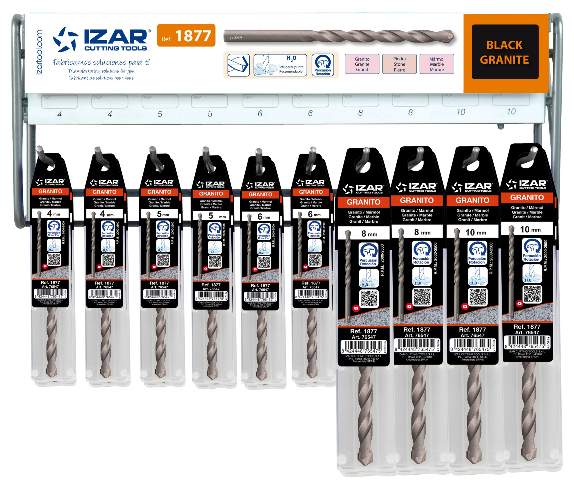 DISPLAYS Y PRESENTACIONES - 4995 - DISP. 69 - BROCA GRANITO