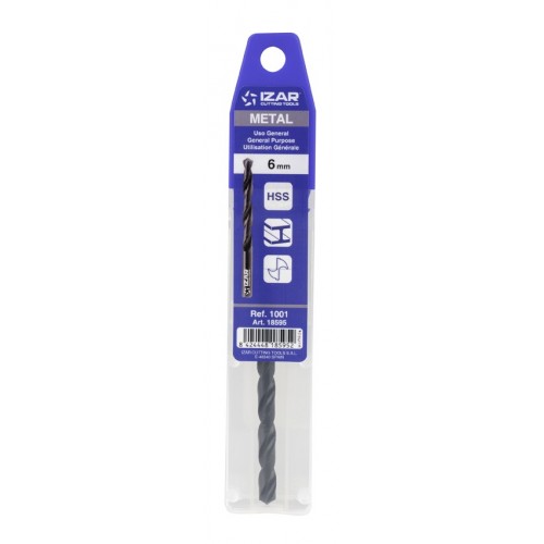 BROCA HSS DIN338N CLASSIQUE BLISTER - 1001 - 1,00 mm