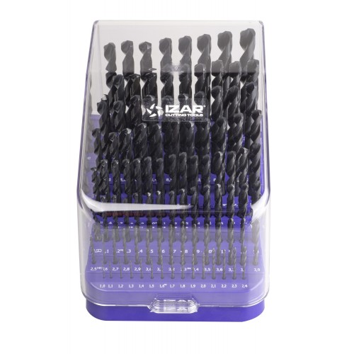 MINI-CABINET BROCAS DIN338N 99-UDS. - 1404 - 1-10X0,10 + PREVIOS ROSCADO ≤ 13 mm HSS (1010)