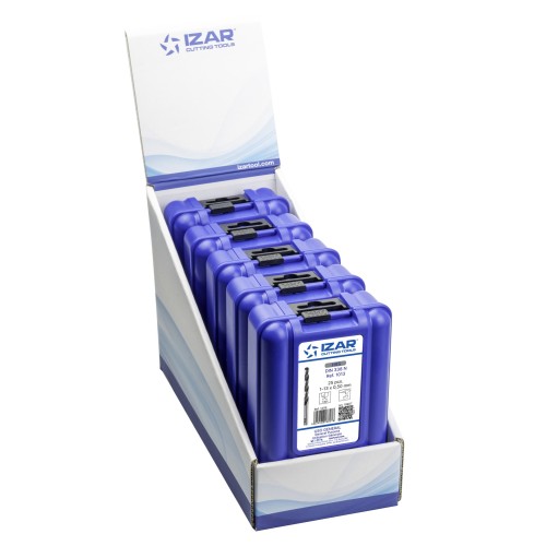 JUEGO BROCAS DIN338 25-UDS. - 1456 - EXPO BOX-PALLET 5 SETS 1-13X0,50 HSS SPLIT POINT C (1013)
