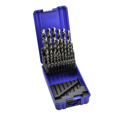 JUEGO BROCAS DIN338 25-UDS. - 1456 - 1-13X0,50 HSS Co INOX (1020)