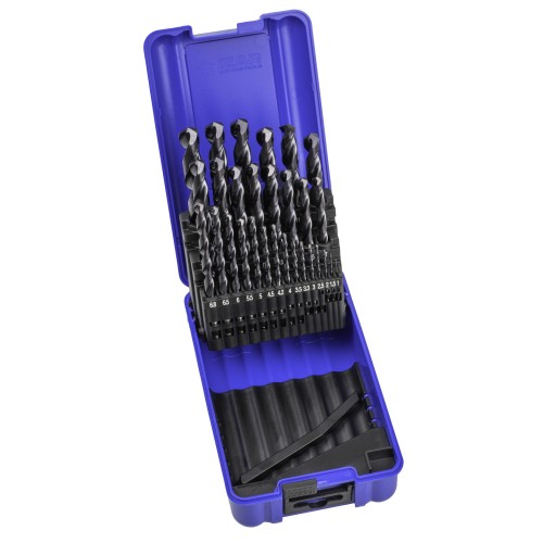 JUEGO BROCAS DIN338 29-UDS. - 1459 - 1-13X0,50 + PREVIOS ROSCADO HSS+TIALSIN (1013) - TIALSIN