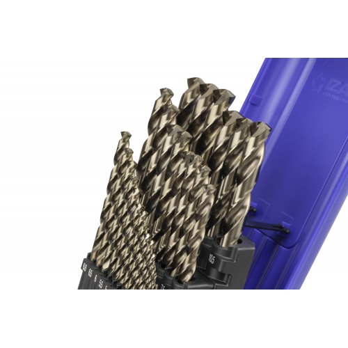 JUEGO BROCAS DIN338 29-UDS. - 1459 - 1-13X0,50 + PREVIOS ROSCADO HSSE (1016)
