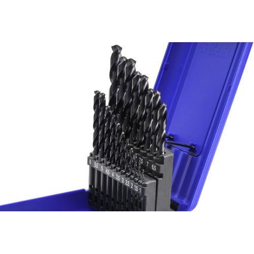JUEGO BROCAS DIN338 19-UDS. - 1466 - 1-10X0,50 HSS+TIALSIN (1013) - TIALSIN