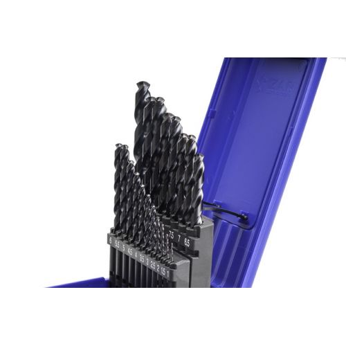 JUEGO BROCAS DIN338 19-UDS. - 1466 - 1-10X0,50 HSSE+TIALSIN (1016) - TIALSIN