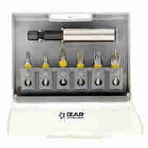 PUNTA ATORNILLAR DIN3126 STANDARD - 1520 - SET T10-15-20-25-30-40