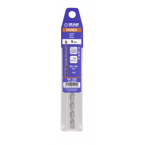 BROCA PARED HEX E6,3 - 1601 - 4,00 mm
