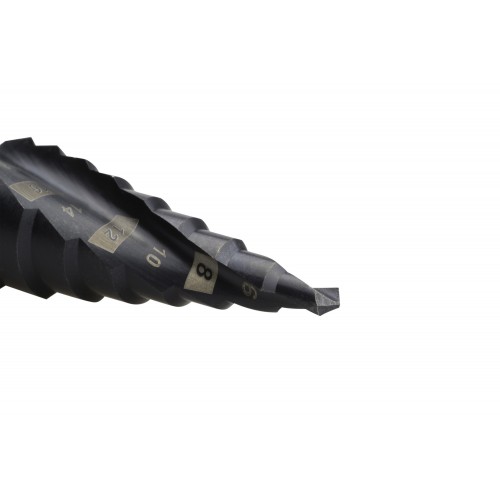 BROCA HSS Co  ESCALONADA ESPIRAL DIN E6.3 - 1622 - 04,0X12,0