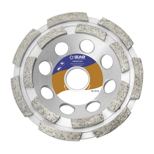REF. 1861 DISCO DIAMANTE HORMIGON FORMA DOBLE COPA