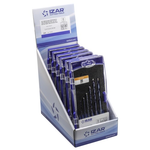 BROCA MULTI UNIVERSAL - 1876 - EXPO 6 SETS 3-4-5-6-8-10 mm