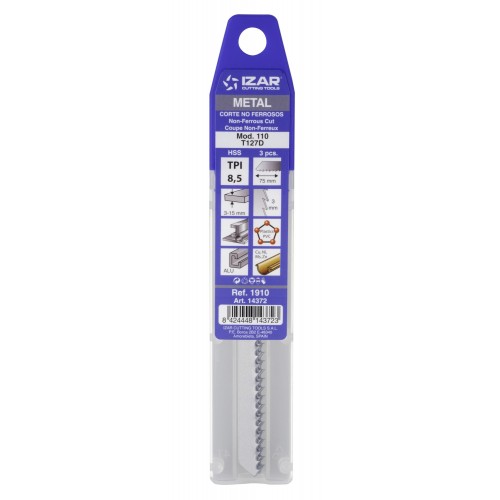 SIERRA CALAR METAL AMARRE T - 1910 - MOD. 110 (T127D) - (pack 3 uds.  -  EUR/pack)