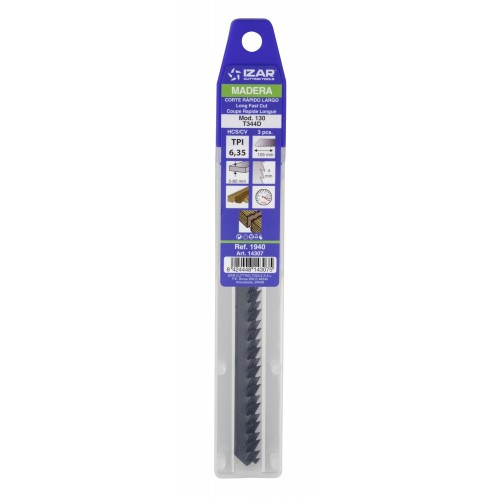 SIERRA CALAR MADERA AMARRE T - 1940 - MOD. 130 (T344D) - (pack 3 uds.  -  EUR/pack)