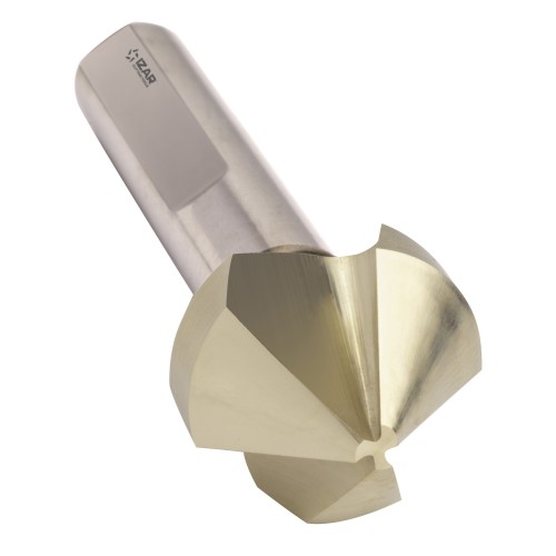 AVELLANADOR HSS Co DIN335C 90º ANTIVIBRACIÓN - 2574 - 04,30 mm 3P - PUNTA ZIRKONIO