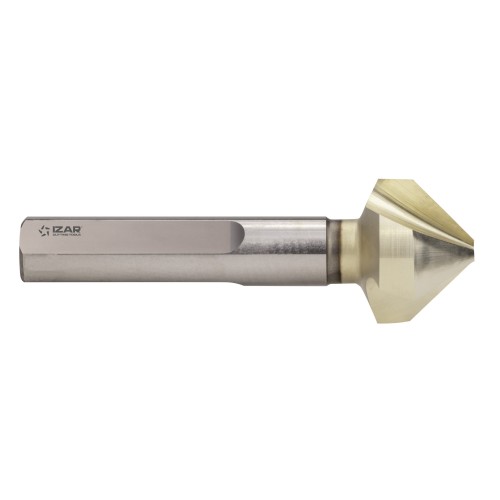 AVELLANADOR HSS Co DIN335C 90º ANTIVIBRACIÓN - 2574 - 04,30 mm 3P - PUNTA ZIRKONIO