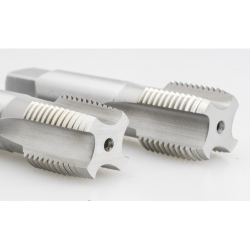 JUEGO 2-MACHOS MANO HSS DIN5157 (GAS-BSP) - 3026 - ISO-01/08X28-B+C