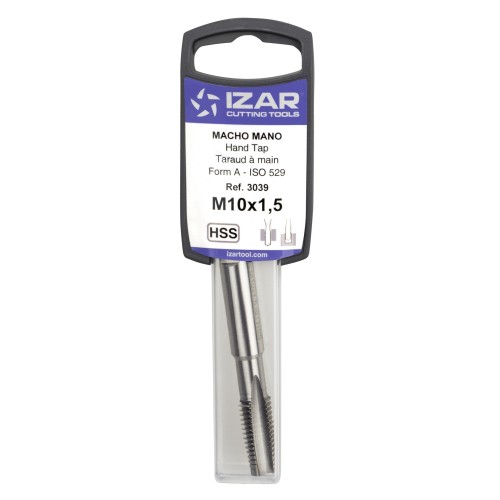 MACHO MANO RECTO HSS ISO 529 (M) - 3039 - 01,00X0,25-A