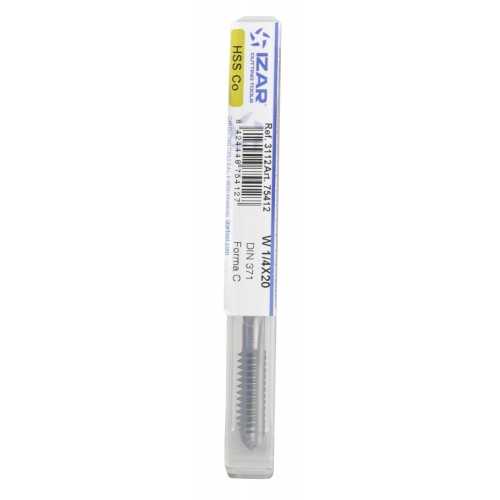 MACHO MAQUINA RECTO HSS Co DIN371 (W) - 3112 - 0,03/32X48